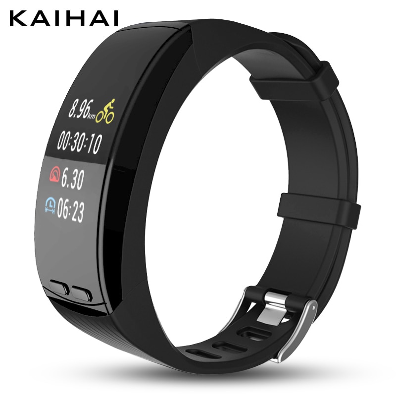 Kaihai  h8 alene gps sport smart armbånd fitness armbånd pulsmåler ure aktivitet trackersleep