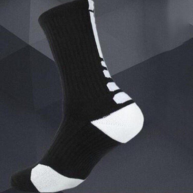 Men Outdoor Sports Elite Basketball Socks Men Cycling Socks Compression Socks Cotton Towel Bottom Men's Socks: Style 7