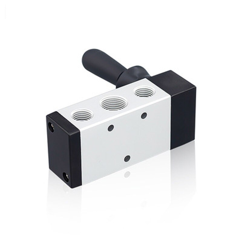 Air Valve Switch Manual Hand Wrench 4H210-08 4H310-10 4H410-15 Pneumatic Control Pull 1/4" 2 Position 5 Port Plate Reversing