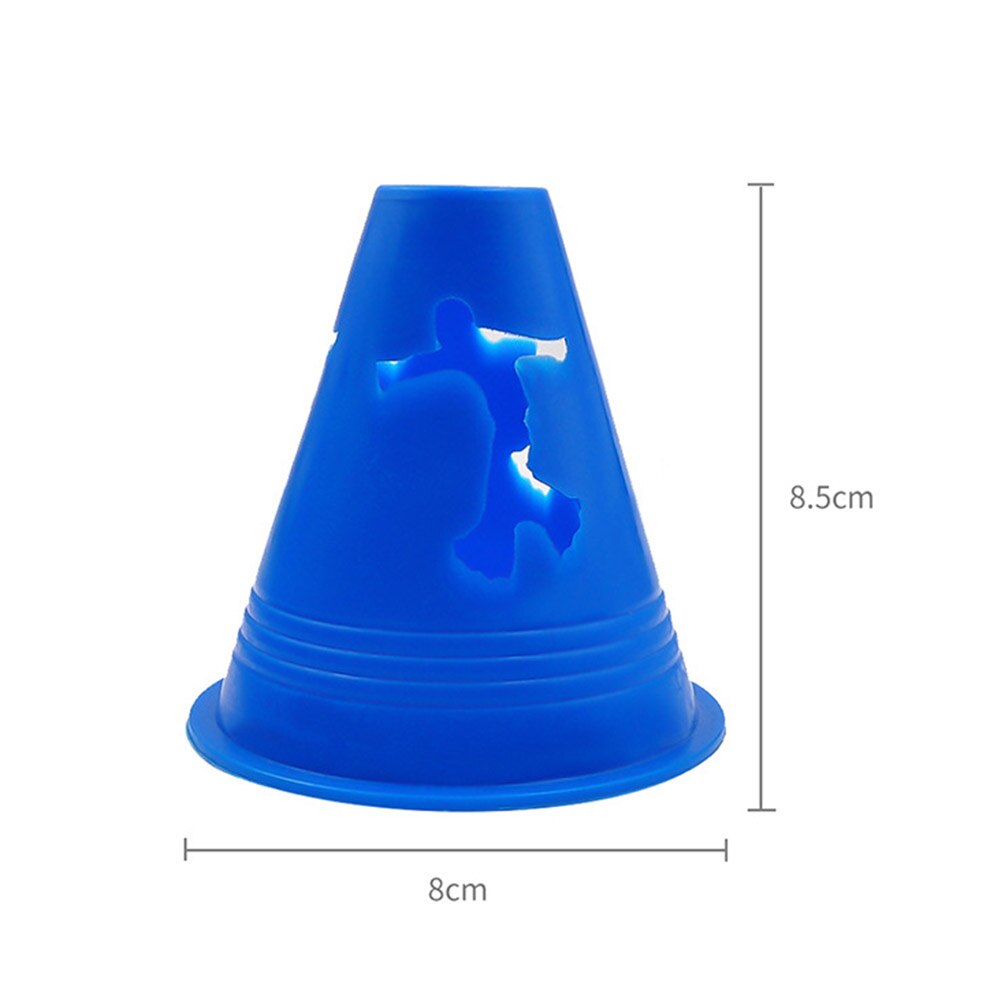 20pcs Thickened Training Obstacle Roadblocks Racing Cones Sign Football Educational Robot Marker Hollowed For DJI RoboMaster S1