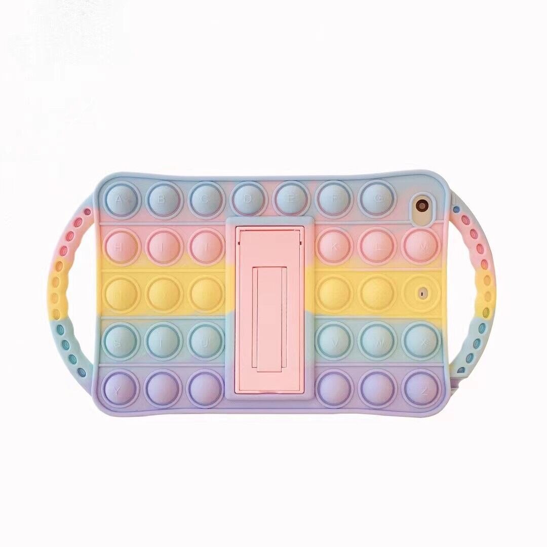 Funda de silicona con soporte para niños, para Samsung Galaxy Tab 4 10,1, T530, T531, T535, Samsung Galaxy Advanced 2, T583, SM-T583 ): Case without Strap / SM-T583 (2018)