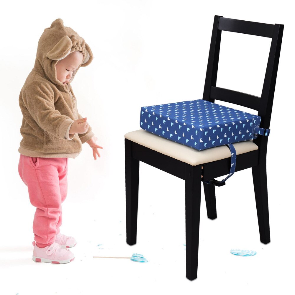 1Pc Kussen Demontabel Baby Kinderen Toenemende Wasbare Booster Eetkamerstoel Kussen Stoel Pad Voor Kinderen