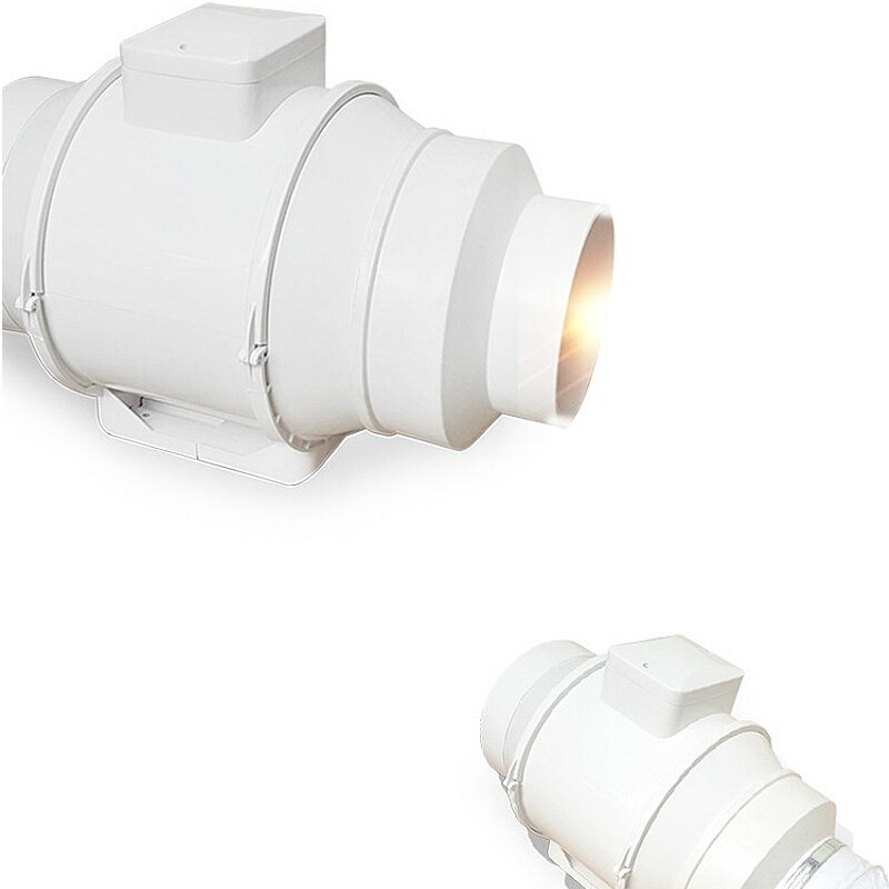 Ventilation Duct Fan Adaptor Connector ABS PVC 75-250mm HVAC Duct Reducer Straight Duct Reducer Increaser Inline Heating Cooling
