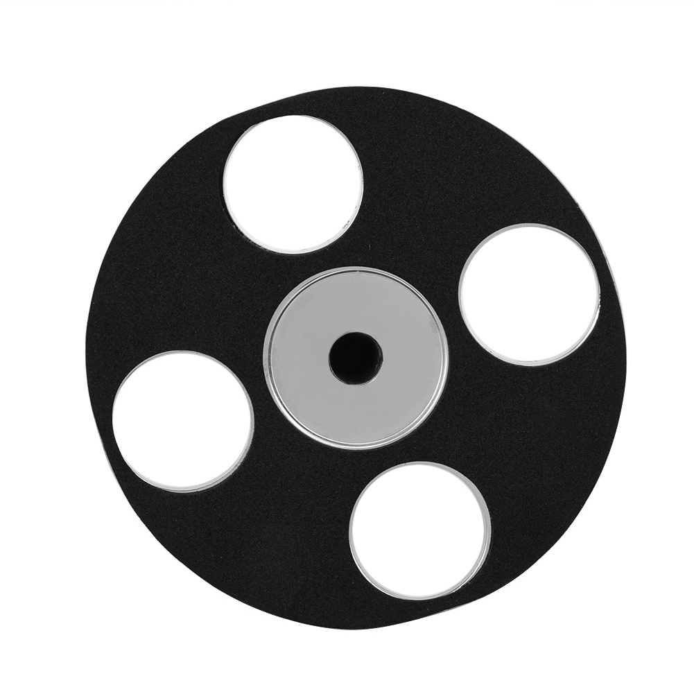 Gewichtsklemme hifi tragbarer plattenspieler reduziert vibrationen scheibenstabilisator legierung musikplayer ausbalanciert lp vinyl plattenspieler langlebig audio