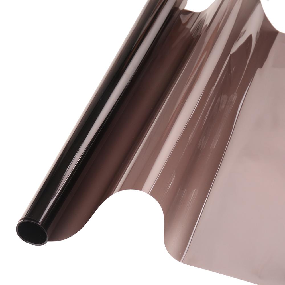 0.5M X 3M Donkere Zwarte Auto Window Tint Film Vlt 35% Roll Glas Auto Auto Solar Bescherming Zomer voor Car Side Window Home Glas