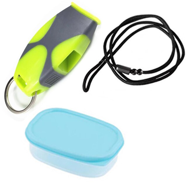 Voetbal Scheidsrechter Fluitje Voetbal Basketbal Volleybal Handbal Fluitjes Sport Leraar Apparatuur Camping Survival Fluitjes: Licht Groen