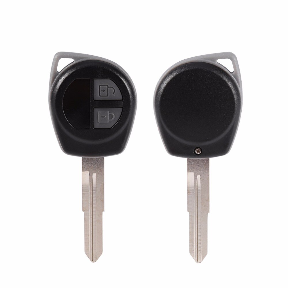 Porte-clés pour SUZUKI Vitara Swift | 1 pièce, 2 boutons, coque de clé à distance adapté aux SUZUKI Vitara Swift, Ignis SX4 Liana Alto
