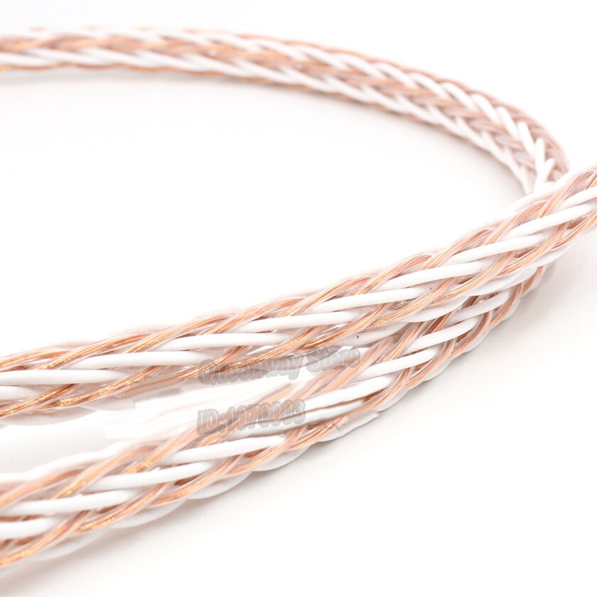 HiFi hi-end hiend 8TC HIFI single crystal copper AV main speaker cable HIFI speaker cable