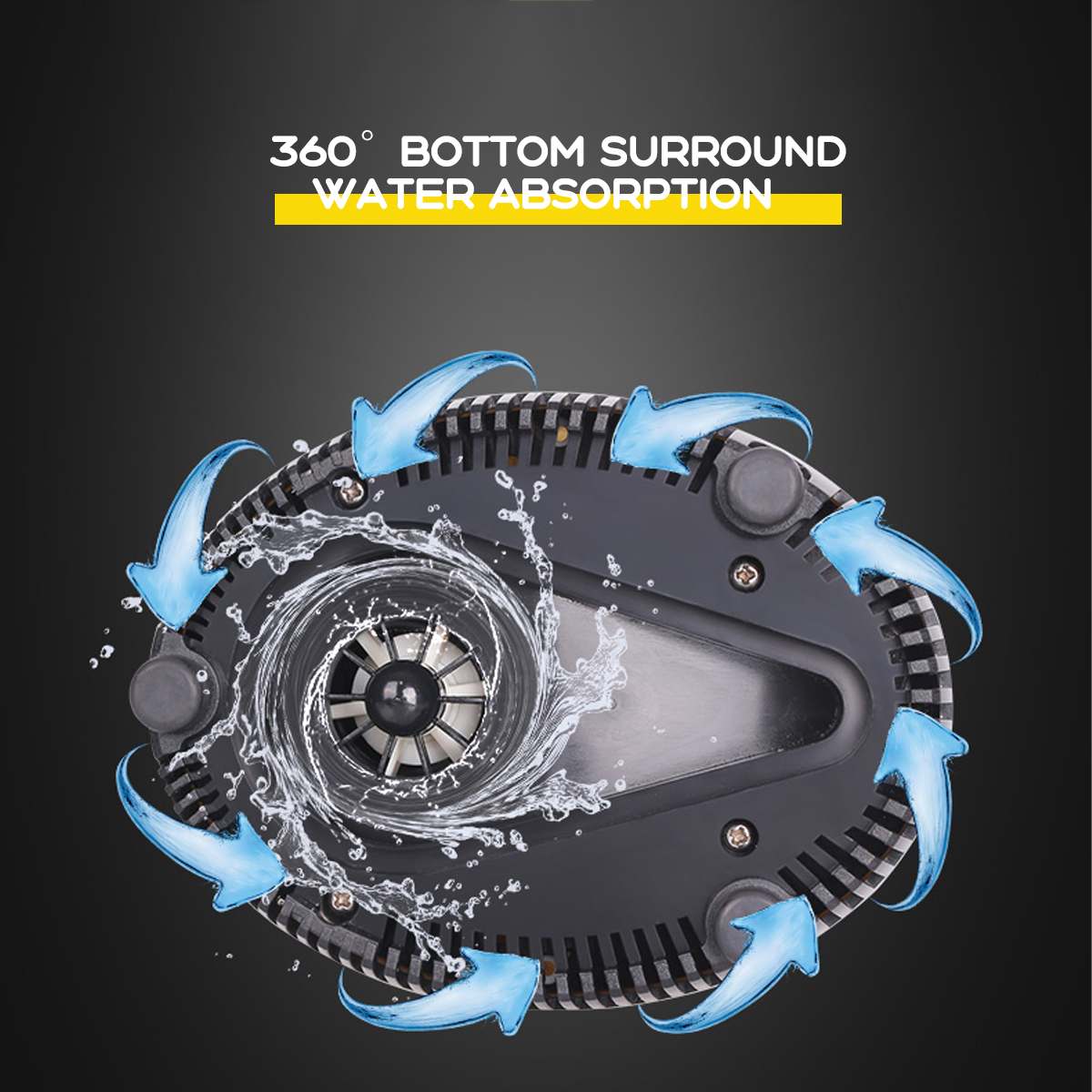 Water Pump Fish Tank Home Submersible Pump Bottom Suction Pump Water Change Energy Saving Waterfall Silent Fountain for Aquarium