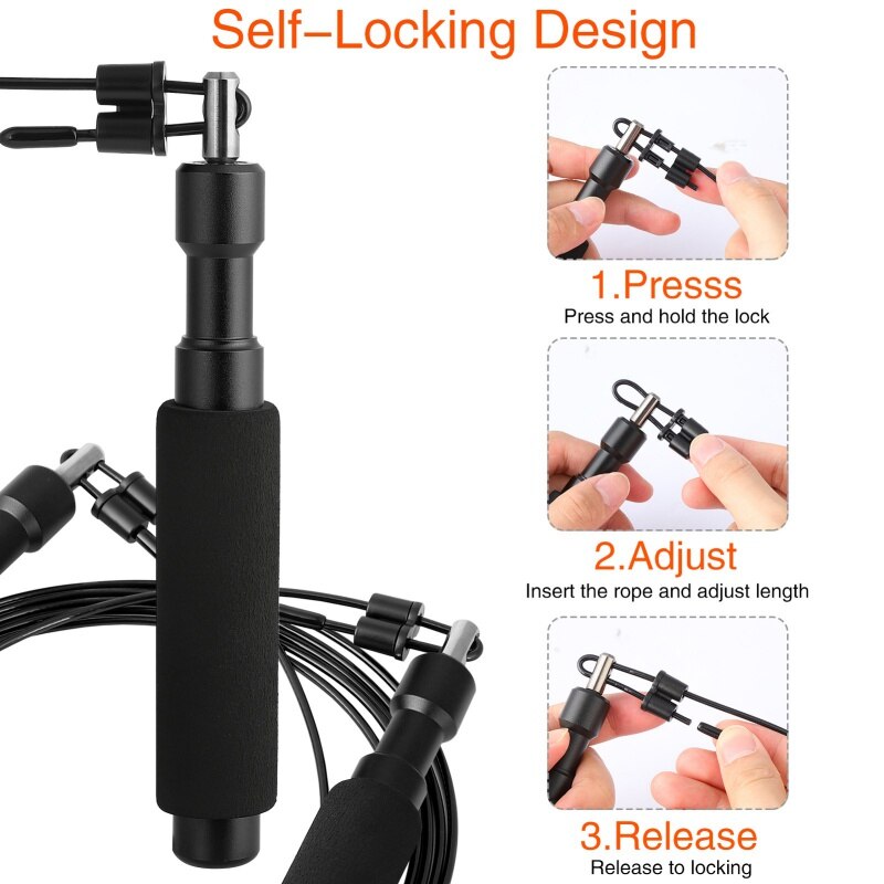 Speed Springtouw Professionele Springtouw Voor Mma Boksen Fitness Overslaan Workout Training Met Draagtas Ons In Voorraad