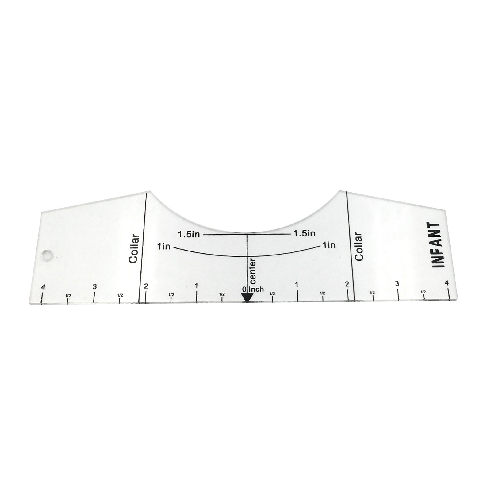 Regla de camiseta, herramienta de alineación de camisetas, regla para calcomanías de vinilo, camiseta vinilo, regla, guía de sublimación, diseños en camiseta JR: 8 x 1.5 inch