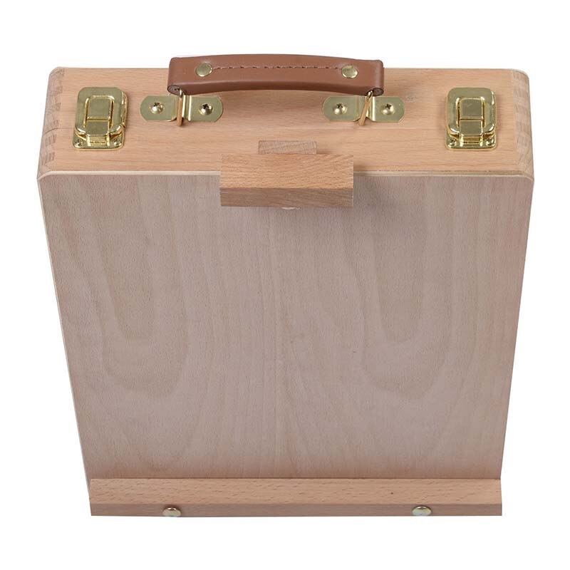 Caballete arte de artista con caja de madera integrada cuadro de dibujo artístico CUADRO DE MESA