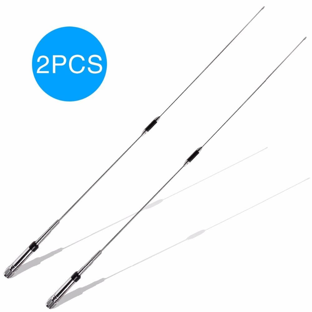 2pcs Nagoya NL-770R Dual Band VHF/UHF 144/430MHz 3.0/5.5 dBi High Gain NL 770R Car Radio Mobile/Station Antenna Male PL-259