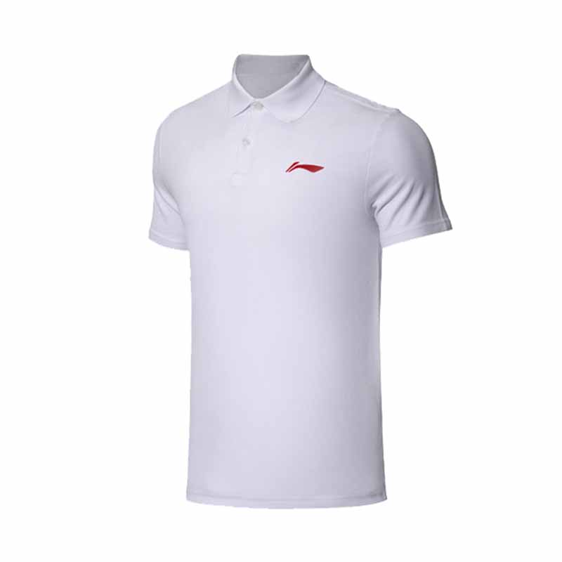 LI-NING Männer Polo Hemd ZU TROCKENEN Clever Fitness männlichen Laufschuhe draussen-Sport Joggen Futter li ning Sport T-Hemden APLN399: APLN399-2 / XXL