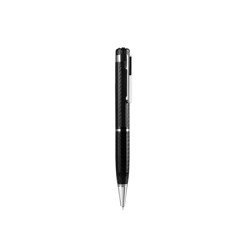 Hidden spy dictation device, mini pen, recording enabled, digital, small, professional, usb flash drive, secret recording, dictation device, micro audio sound: Black / 16 gb