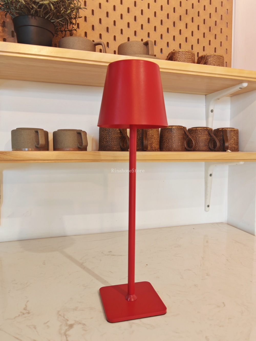 Modern Simple Bedside Touch Light Bar Usb Night Light Eye Protection For Bedroom Book Desk Charging Table Lamp: Red