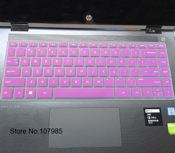 Dla HP Pavilion x360 14-ba078TX 14-ba063tx ba064tx 2017 nowy 14-cal dotykowy klawiatura laptopa silikonowa osłona klawiatury skórzany pokrowiec