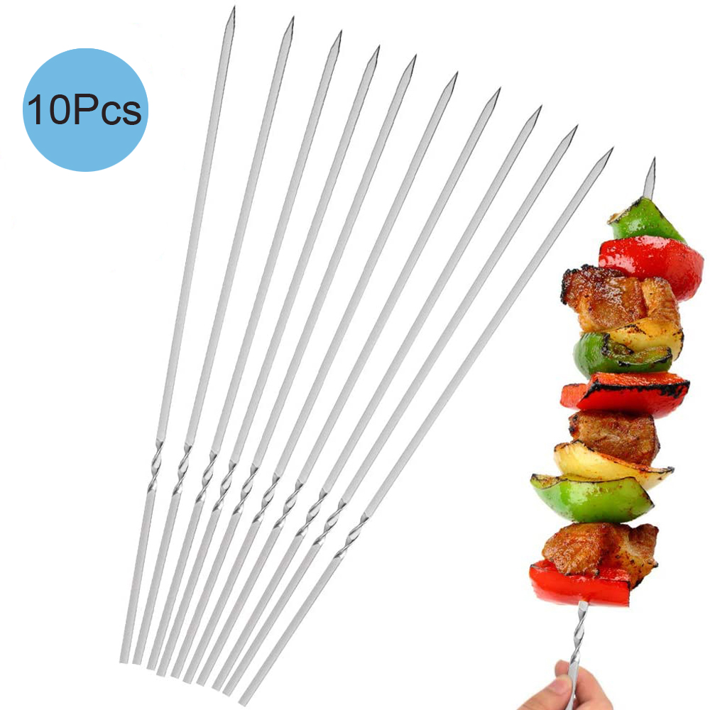 Royal Imports Grillspieße Edelstahl – 12 Stück, 43,2 Cm Lang, Wiederverwendbar