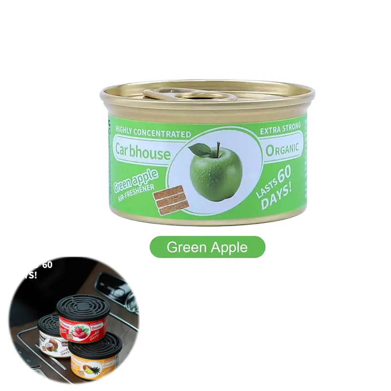 Auto Aroma Auto Lufterfrischer Parfüm Konserven Holz Blöcke Kaffee Geschmack Langlebige Auto Aromatherapie Auto Deodorant Liefert: Blau