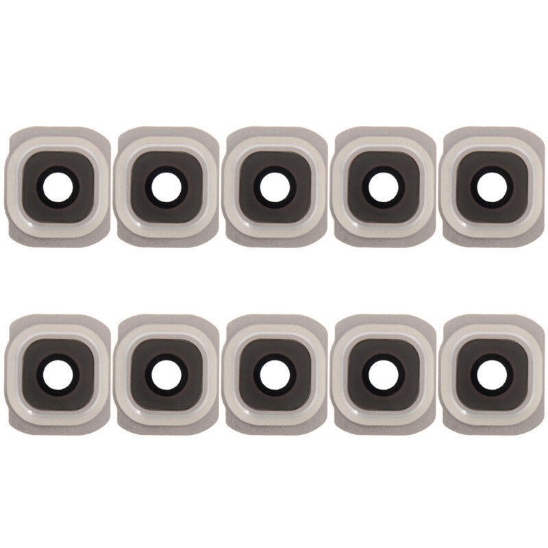 Ipartsbuy 10 Pcs Camera Lens Cover Vervanging Voor Galaxy S6 / G920F