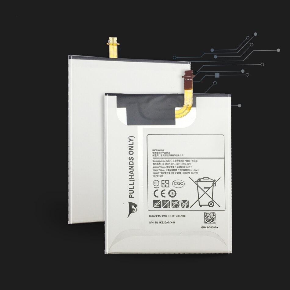 Tablet Battery For Samsung Galaxy Tab A 7.0 T280 T285 Battery EB-BT280ABE 4000mAh
