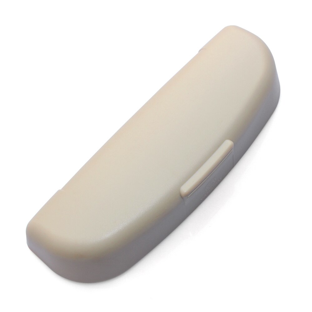 RIMIDI Auto Styling Zonnebril Houder Brillen Opbergdoos Case Voor Mitsubishi Asx Lancer 10 9 Outlander Pajero Auto Accessoires: Beige
