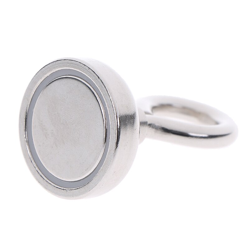1 Pc Strong Neodymium Magnet Round Pulling Force River Fishing Magnetic Hooks