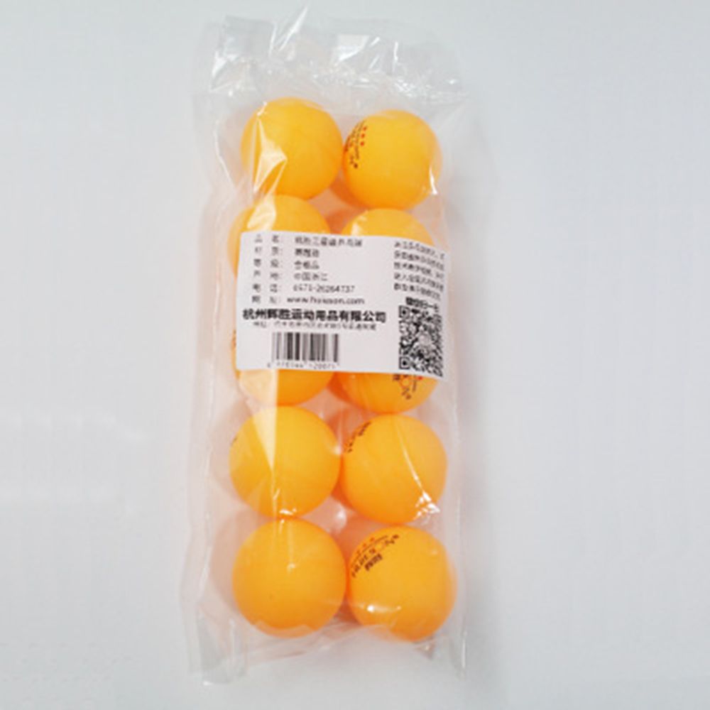 Pelotas de Ping Pong profesionales, pelota de tenis de mesa de 3 estrellas, 10 Uds.: yellow