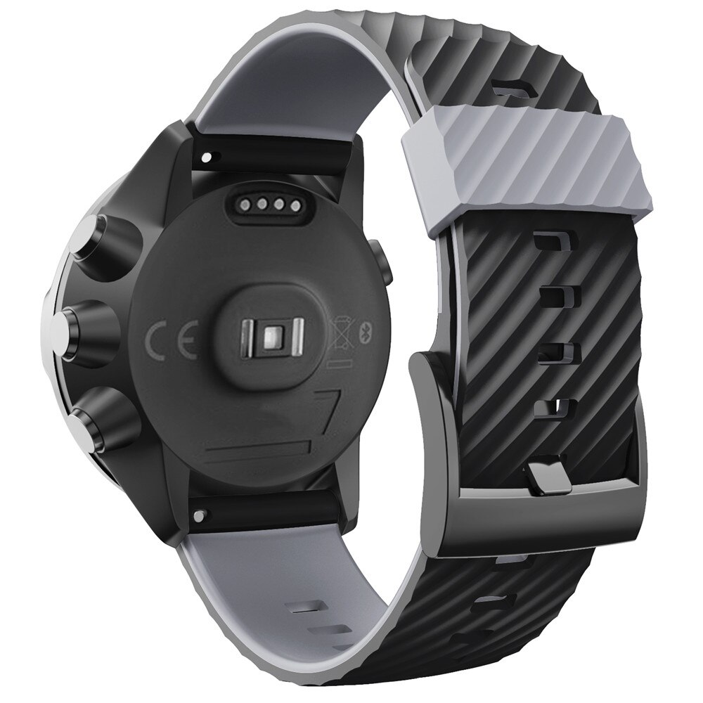 24mm urheilu silikoniranneke suunto 9 baro suunto 9 ranneke suunto 7/d5 kello rannekello ja rannekoru vaihda tarvikkeita