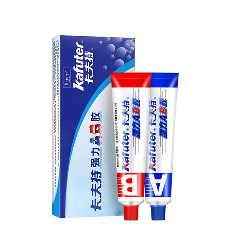 Kafuter-pegamento resistente al agua, estructura de acrilato de secado rápido, Metal, vidrio, inoxidable, 2 piezas, 16g/70g A + B,: 2pcs 70g