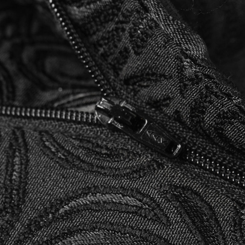 Mens Black Brocade Jacquard Suits Pants Wedding Groom Stage Singers Luxury Trousers Men Office Formal Pants
