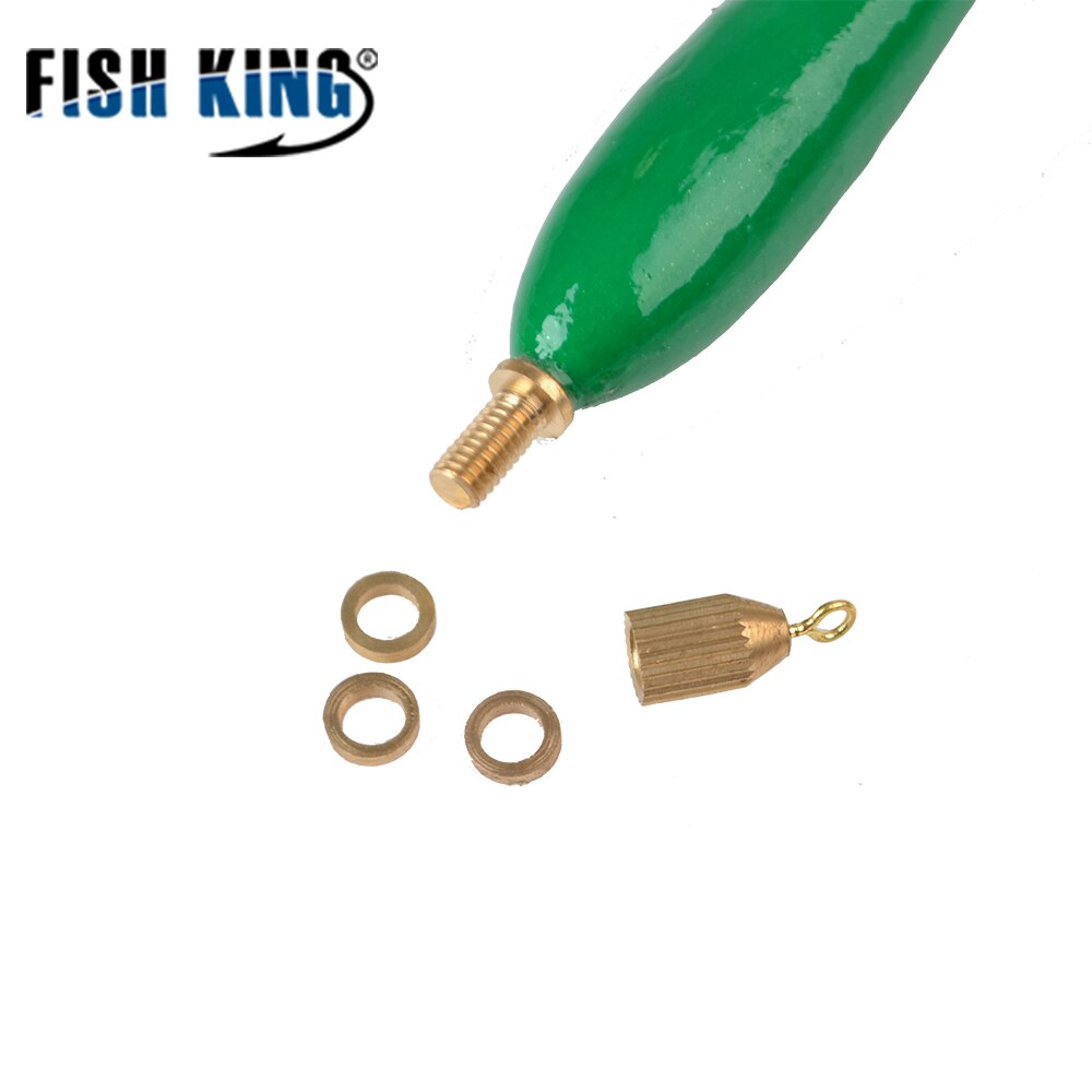 Fisk konge blandet farve barguzinsky gran flyde 5 stk / parti 3+2g 4+2g 5+2g 6+2g lodret pesca til karpe fiskeri flyde fiskegrej