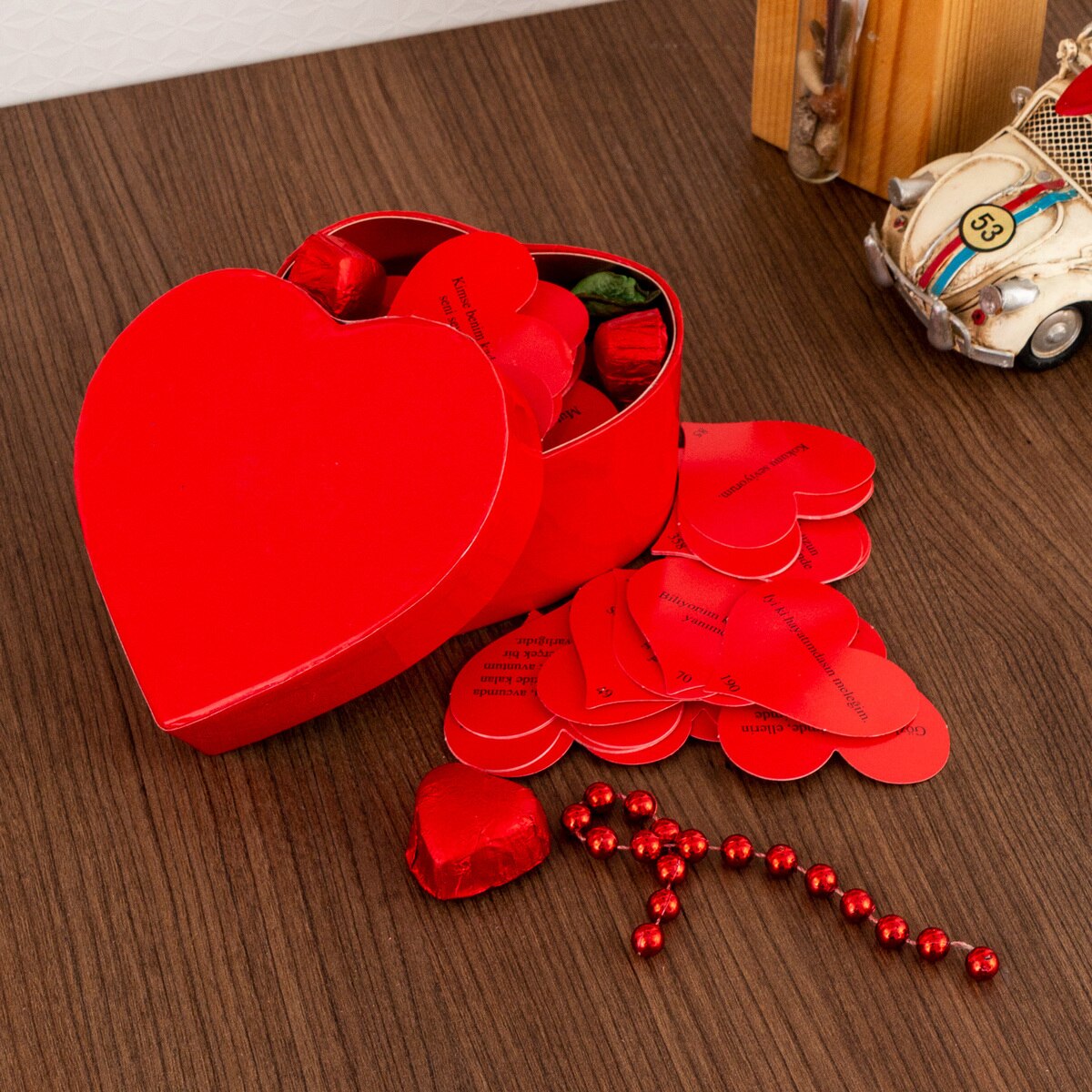 Heart Boxed 365 Day Custom Message Cards