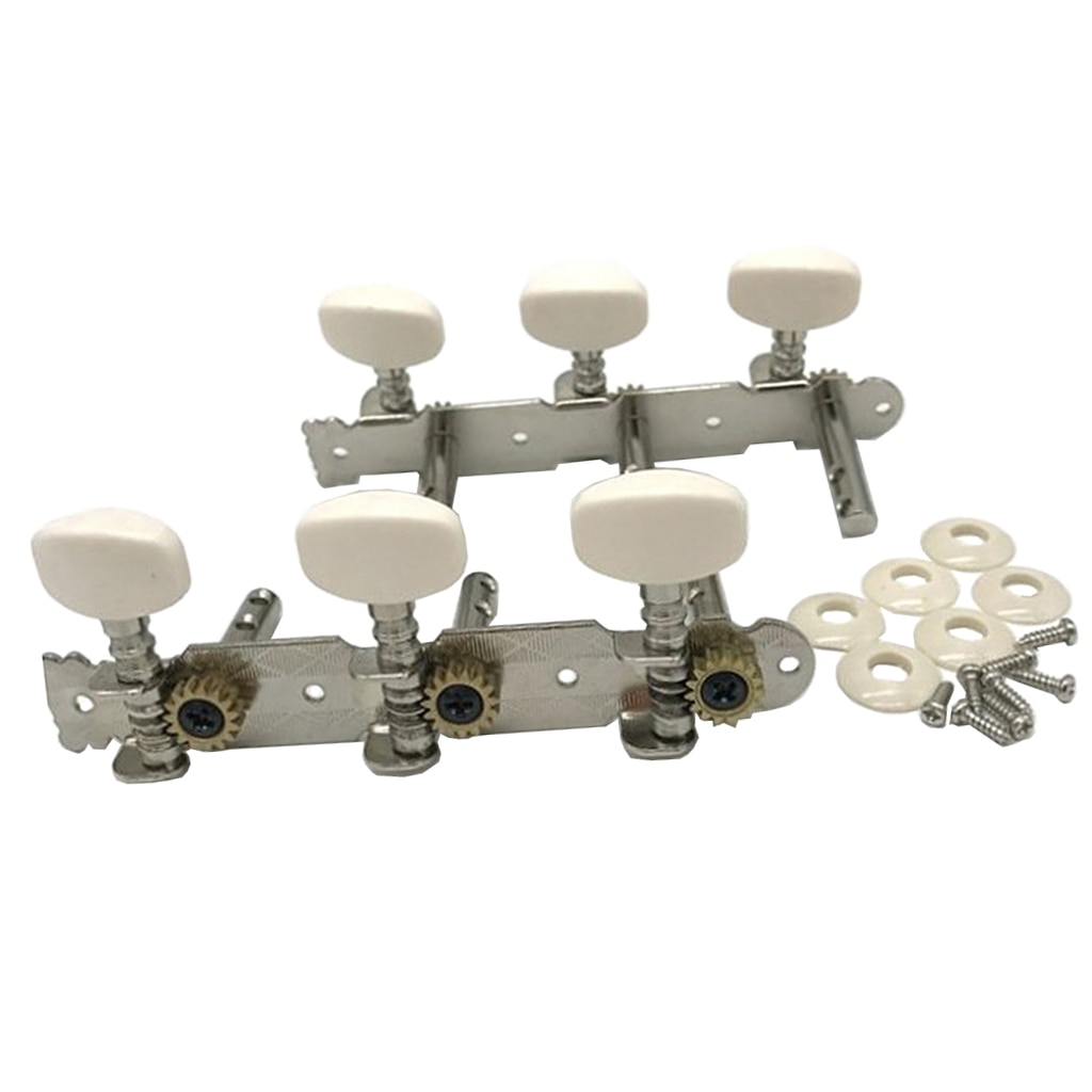 2 Pieces Aoustic Guitar Tuning Pegs Tuners for Acoustic Folk Guitar