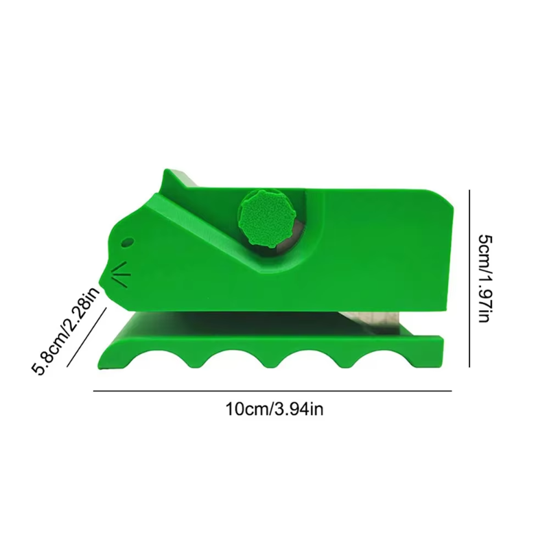 Herramientas de corte de mano, cortador de cartón para rascadores de gatos, cortador de cartón bonito y , cortador de tablero de tarjetas impreso 3D portátil