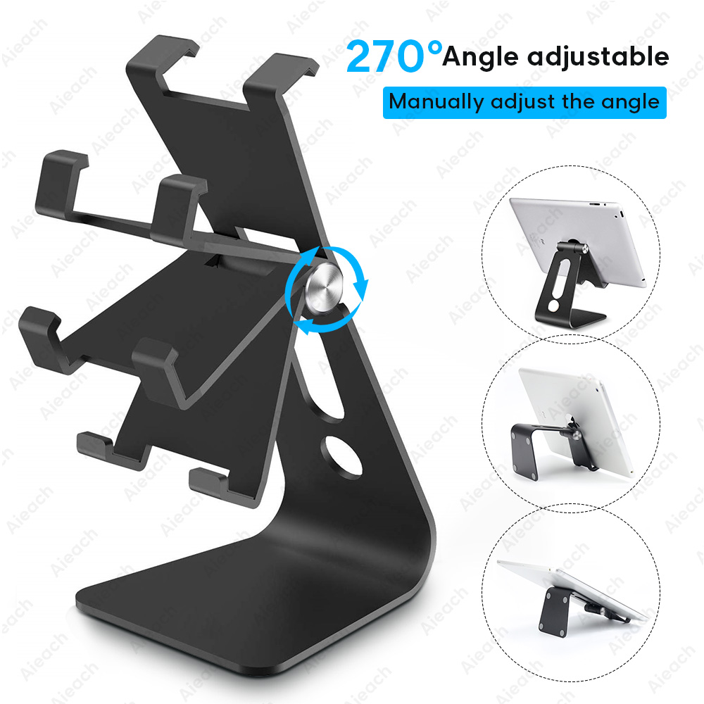 VUUV Desktop Holder Tablet Stand For ipad 9.7 10.2 10.5 11 inch Rotation Aluminium Tablet Stand secure For Samsung Xiaomi