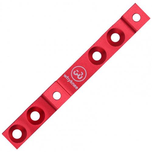 Fiets Fles Houder Adapter Stabiliteit Anti-Oxidatie Levendige Kleur Fiets Bidonhouder Gat Positie Richter Voor Fiets: Red 4 Hole