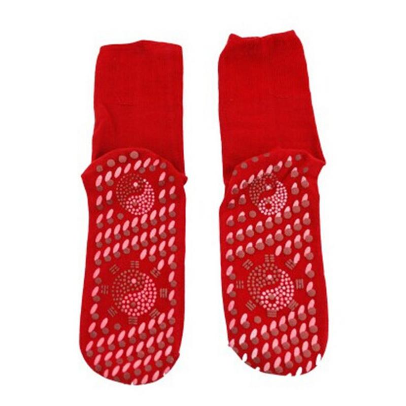 Sport Fitness Massage Socken Atmungsaktivem Turmalin Magnet Therapie Massager Selbst-Heizung Gesundheit Fußpflege Socken: 02