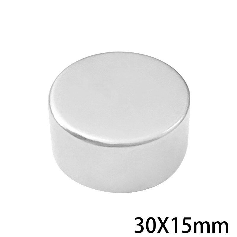 1/2/3/5Stck 30x15mm Neodym Starke Magneten 30mm x 15mm dauerhaft Runde Magnet Rabatt 30x15mm Leistungsstarke Magnetische 30*15mm