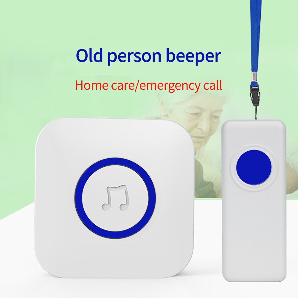 Home Wireless Doorbell Smart LED Light Waterproof Call Bell 330M Remote Battery Button 52 Bell 4 Volume For Home Office