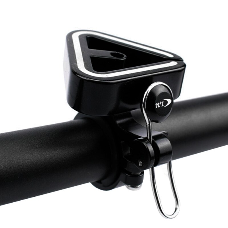 Cykelklockor mtb färgglada klockor fast växel triangel högljudd kopparklocka ring minneshorn cykeltillbehör