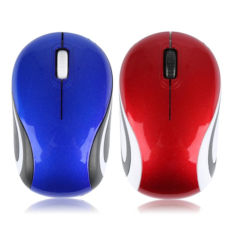 Mini souris optique de jeu sans fil Ultra fine, accessoire Portable pour PC Portable et ordinateur de bureau