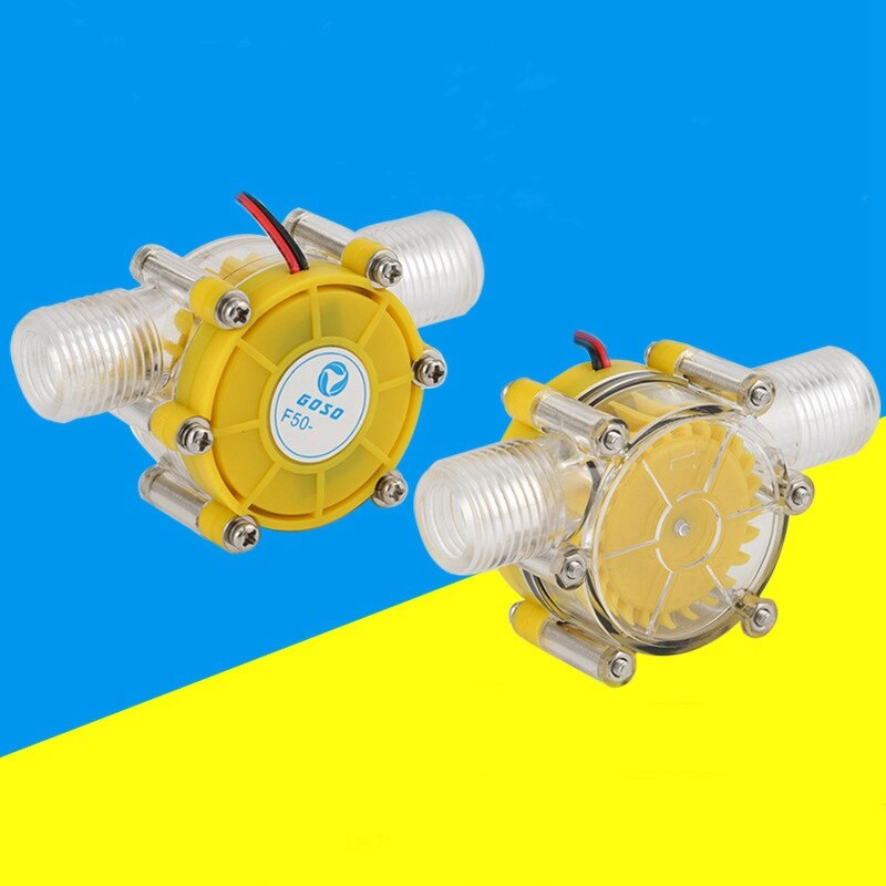JFBL 2 Pcs 10W Water Flow Pump Mini Hydro Generator Turbine Flow Hydraulic Conversion, 5V &amp; 80V