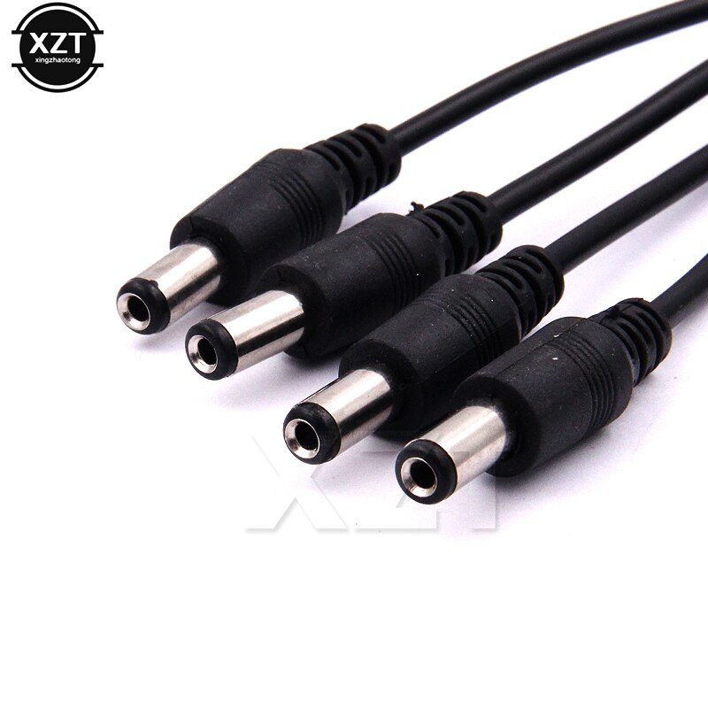 Cable Divisor Dc 10 Piezas 5.5x2.1mm - 1 Hembra A 2 Machos - 30cm - Para Cámaras CCTV, Tiras LED, Routers Adaptador Y Alimentación CCTV