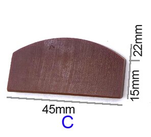 1" Air Impact Wrench Repair Backing Parts Maintenance Accessories Rotor Fibre fiber Vane Key 53mm 57mm: C
