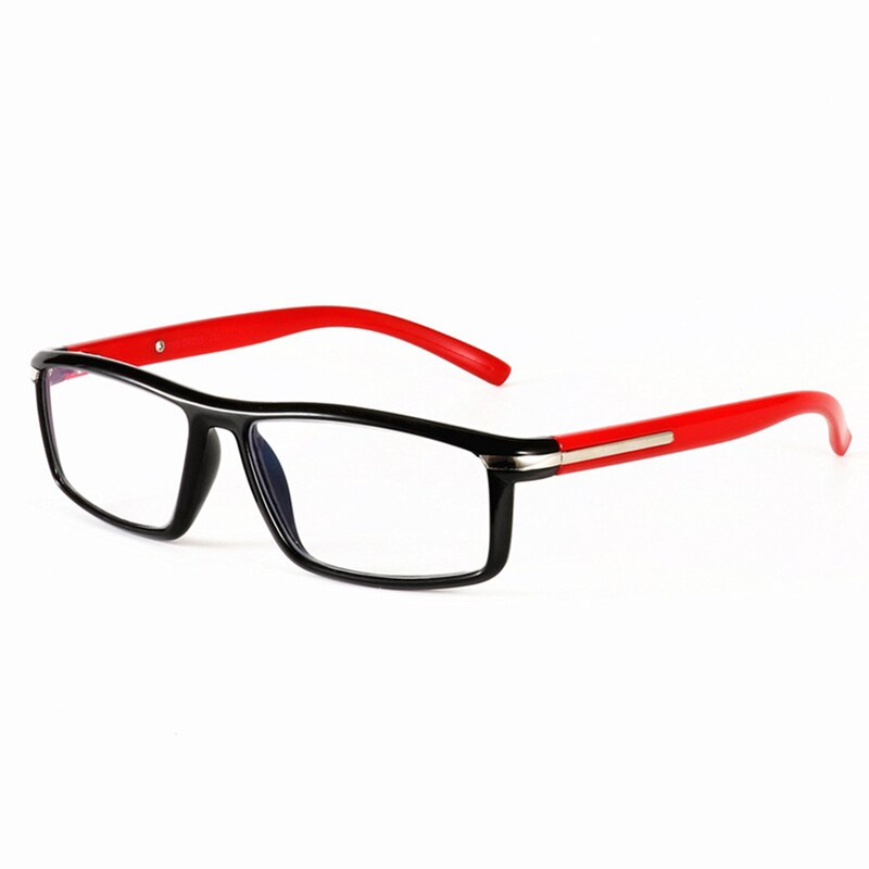 Transition Photochromic Reading Glasses Men Women Hyperopia UV protection Presbyopia Eyeglasses with Diopter 150 250 Full Frame: +100 / Red