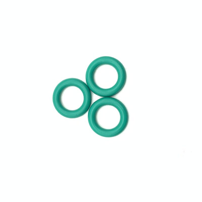 50 pz FKM O Ring guarnizione di tenuta olio isolante resistenza alle alte Temperature gomma fluorurata O Ring verde CS 1mm OD 3-50mm: OD 4.5mm