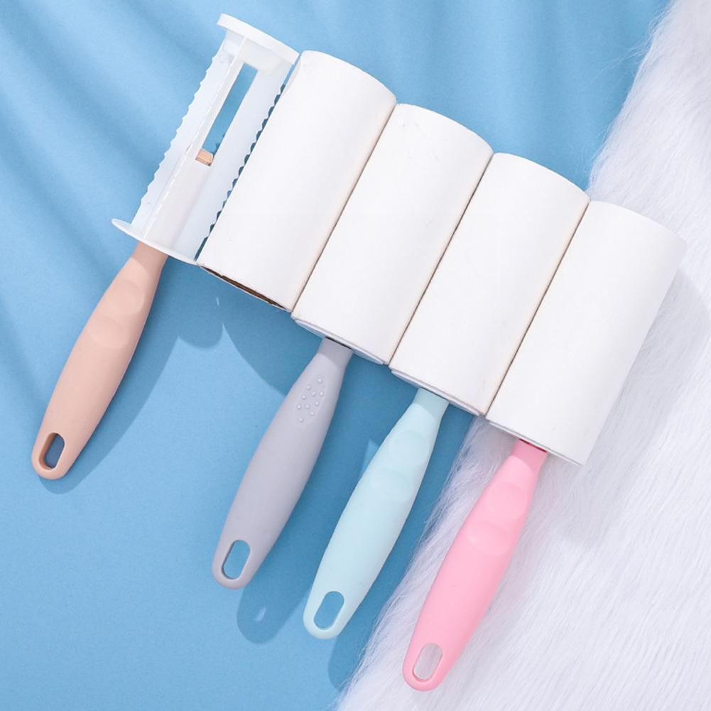 Sticky Paper Roller Super Sticky Clothes Lint Rolling Remover Sofa Curtain Hair Fuzz Fabric Removal Roller Dust Pet N4g3
