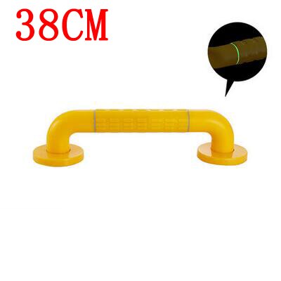 20~50cm Stainless Steel safety grab bars,Bathroom bathtub grab bars yellow/white,Toilet non skid railing for disabled/old people: 06 Yellow 38cm
