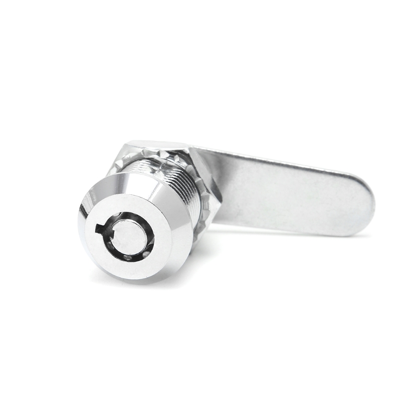 Cerradura Para Buzón O Mueble - Apertura 12 Mm, Aleación De Zinc, Incluye 2 Llaves Y Herrajes